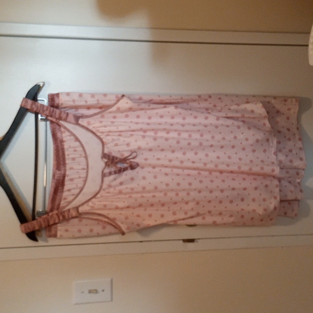 2/$25 Pink Polka Dot 2 Pc Pajamas Size XL